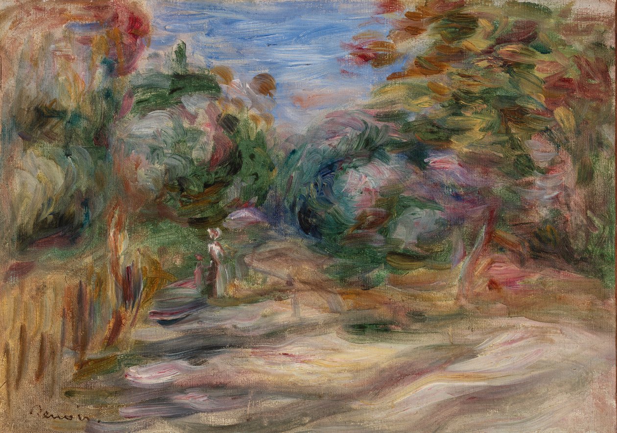 Krajobraz autorstwa Pierre Auguste Renoir