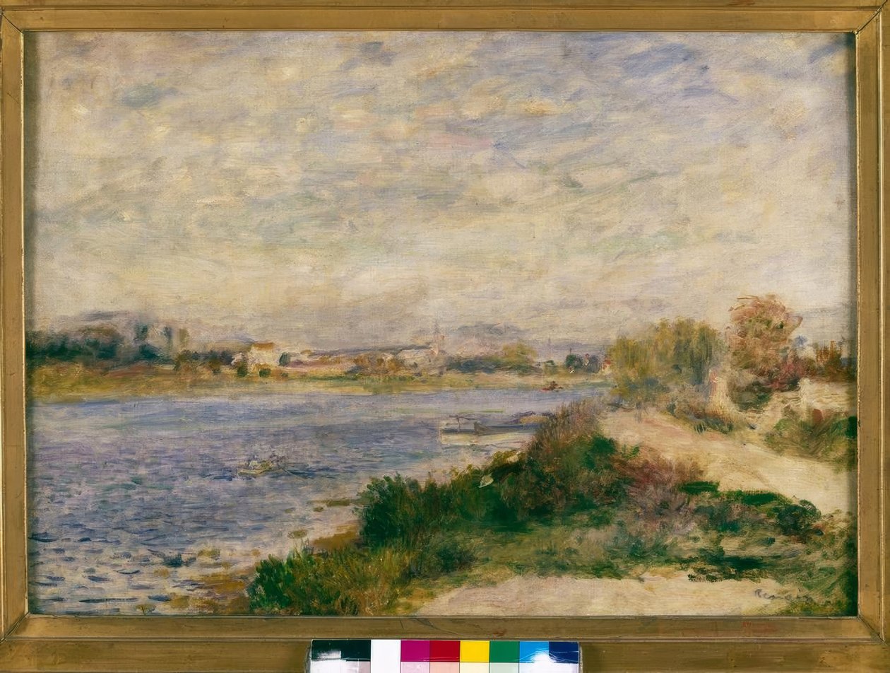 Sekwana w Argenteuil autorstwa Pierre Auguste Renoir