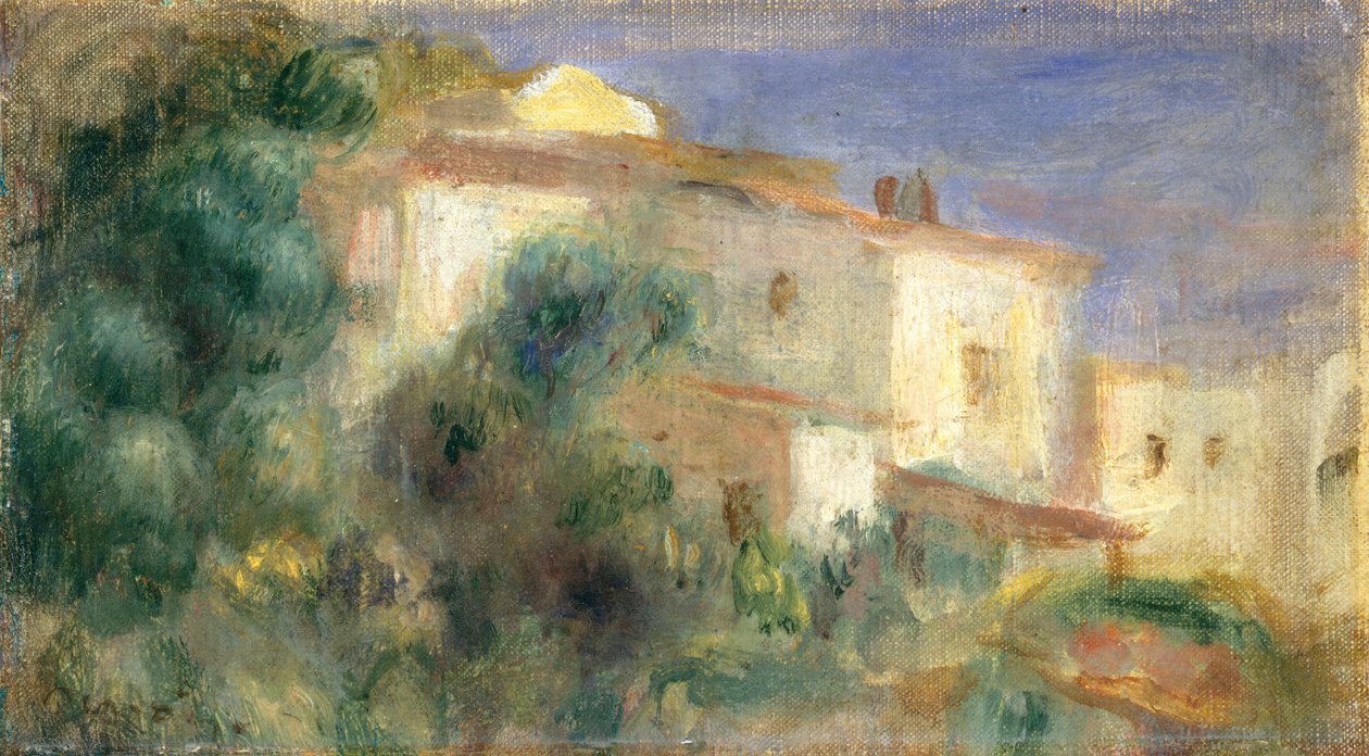 Poczta, Cagnes, 1906-1907. autorstwa Pierre Auguste Renoir