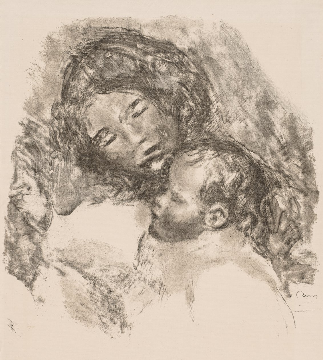 Macierzyństwo autorstwa Pierre Auguste Renoir