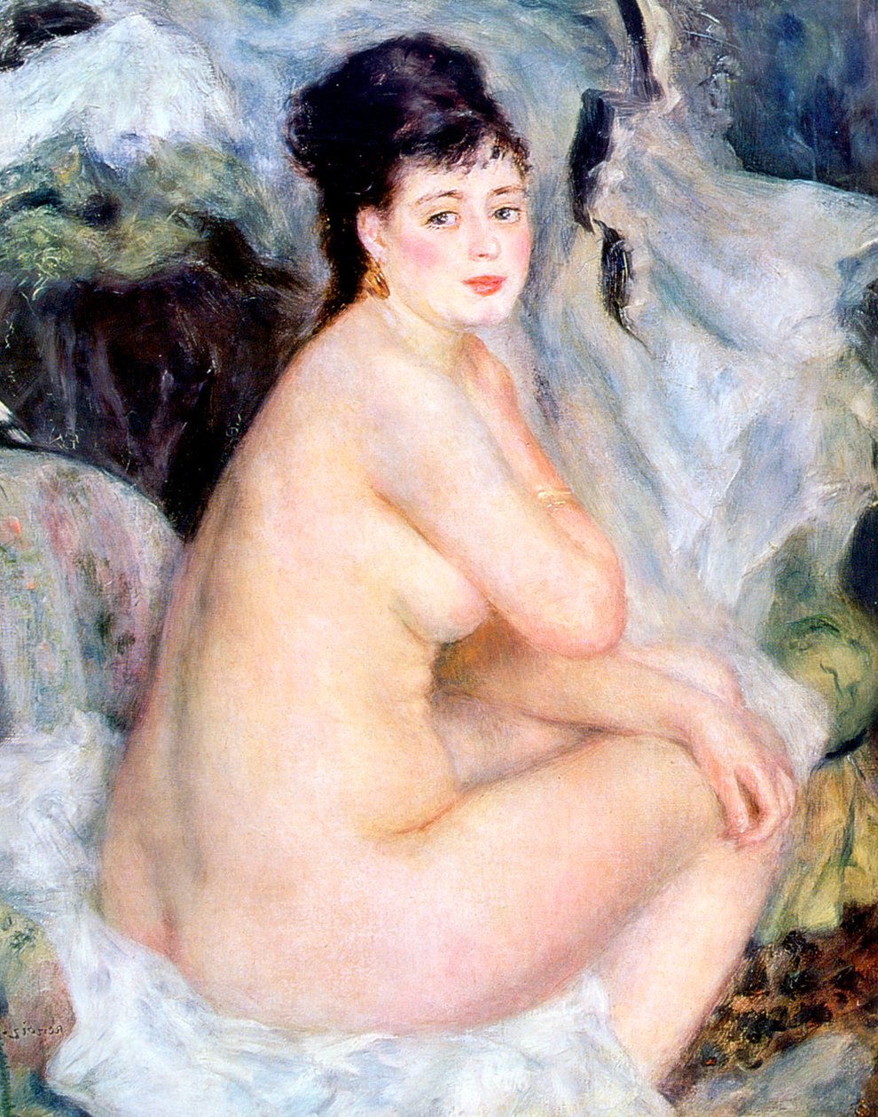 Akt, 1876 autorstwa Pierre Auguste Renoir