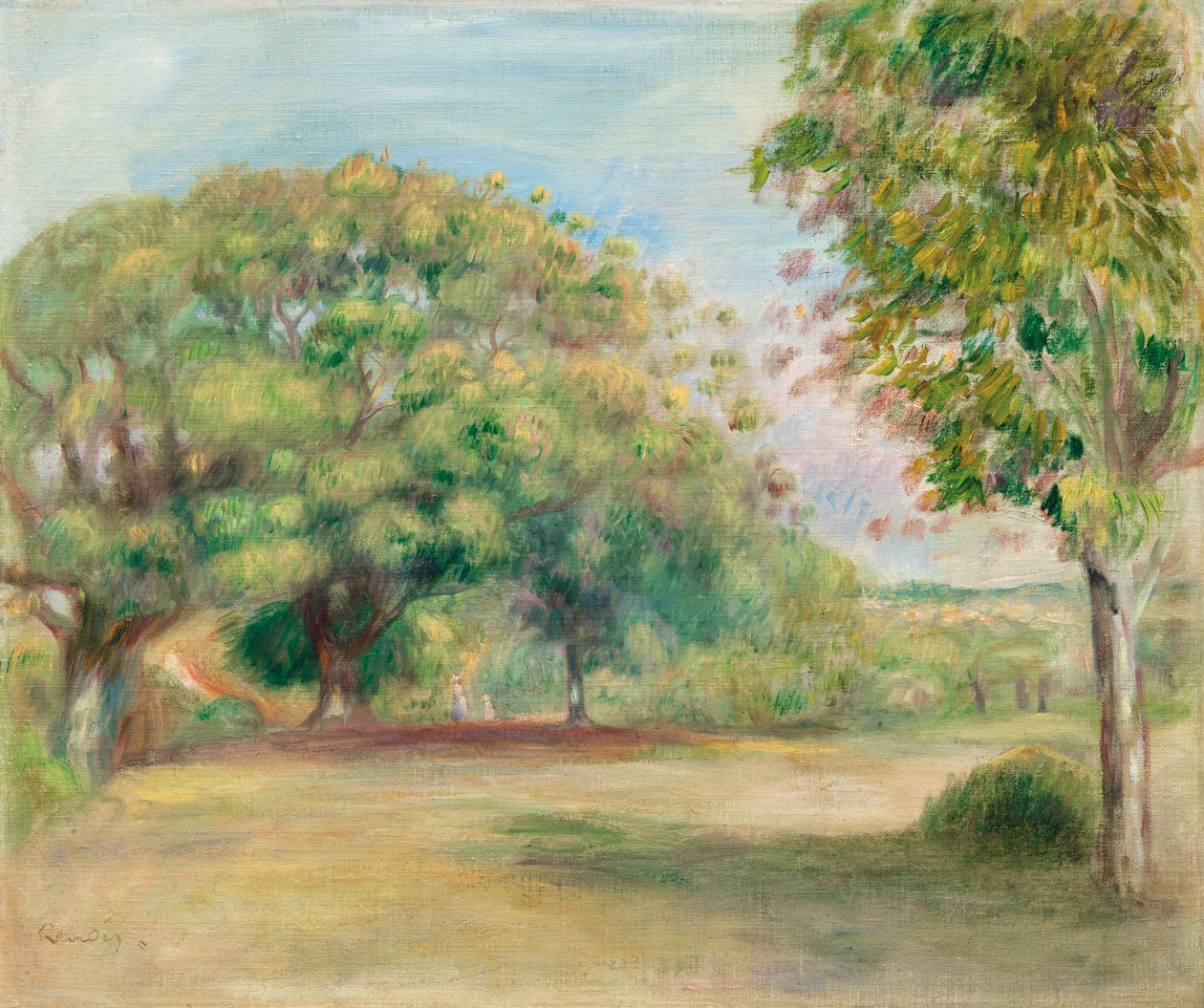 Płatność, ok. 1892 (olej na płótnie) autorstwa Pierre Auguste Renoir