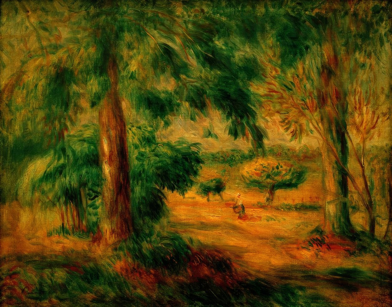 Midi krajobraz autorstwa Pierre Auguste Renoir
