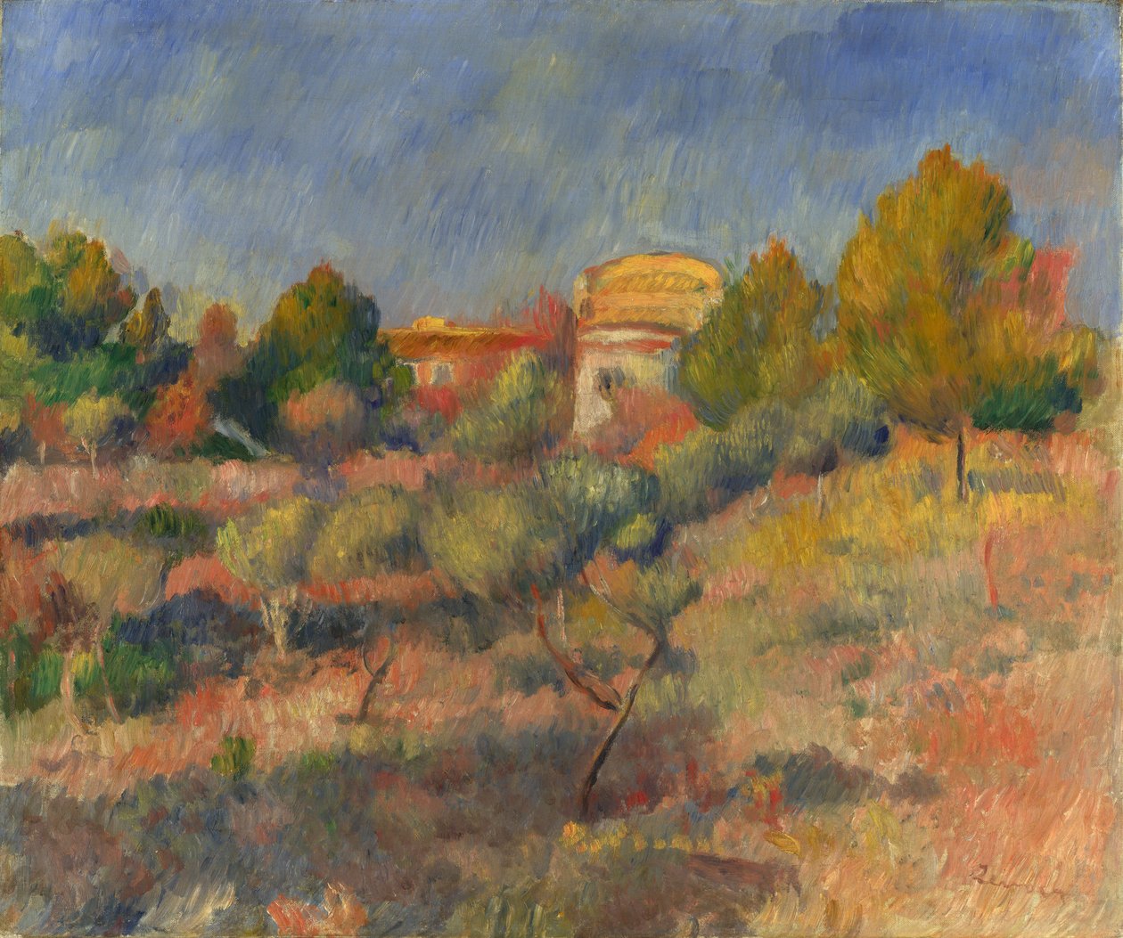 Gołębnik w Bellevue autorstwa Pierre Auguste Renoir