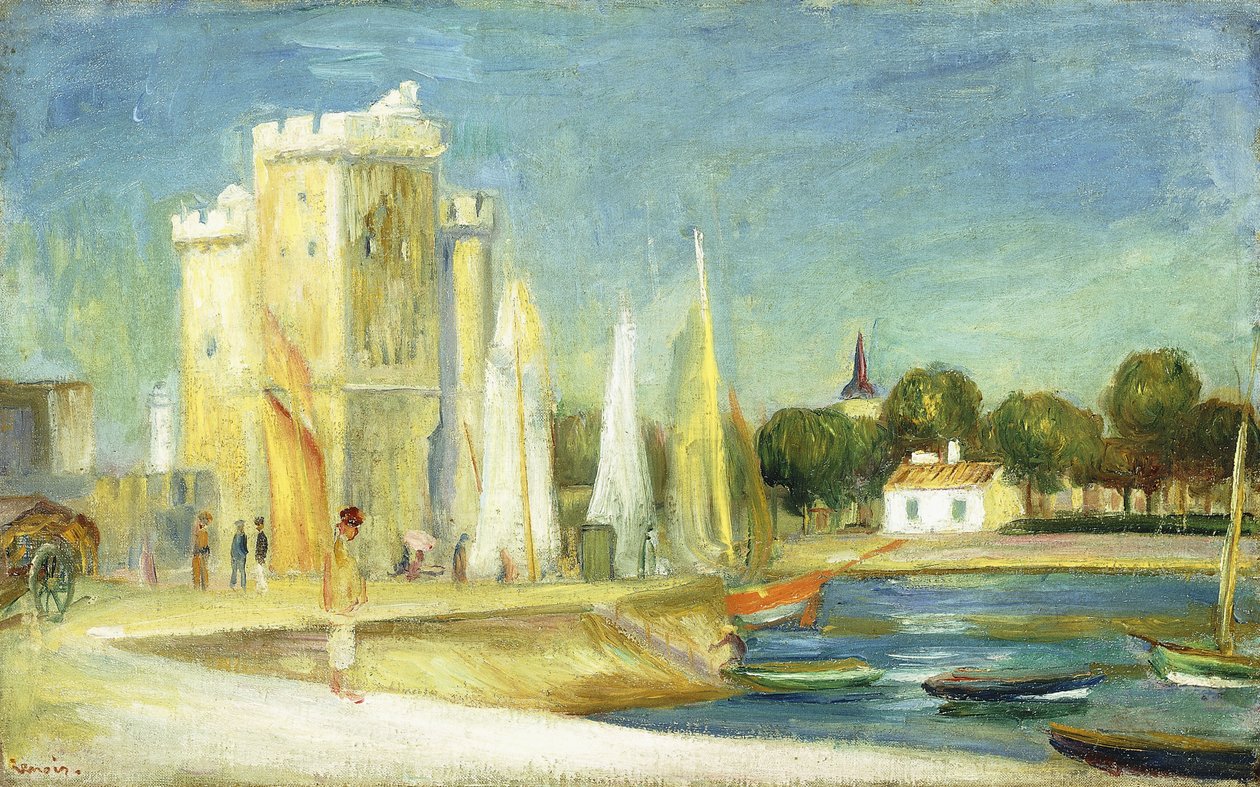 Port La Rochelle, 1896 r. autorstwa Pierre Auguste Renoir