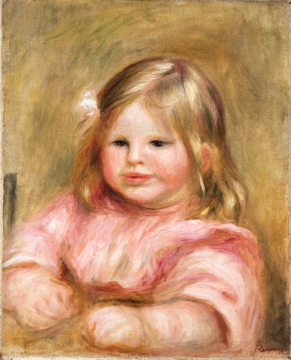 Portret Coco, ok. 1903-04 autorstwa Pierre Auguste Renoir