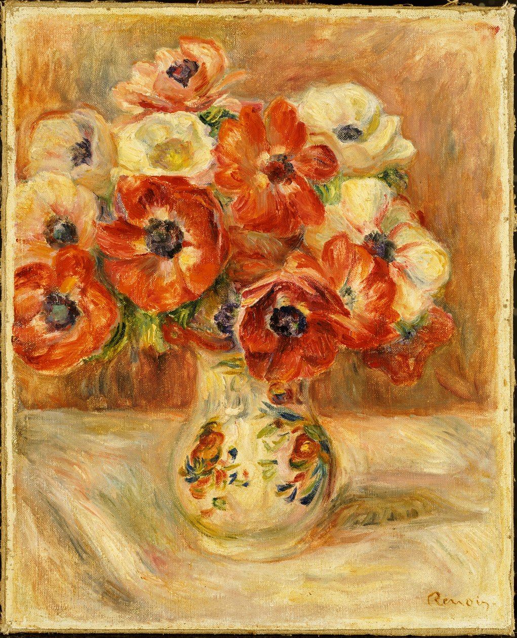 Martwa natura z ukwiałami autorstwa Pierre Auguste Renoir