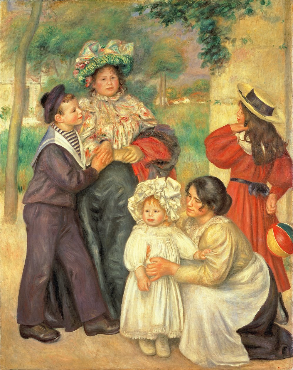 Rodzina Artysty autorstwa Pierre Auguste Renoir
