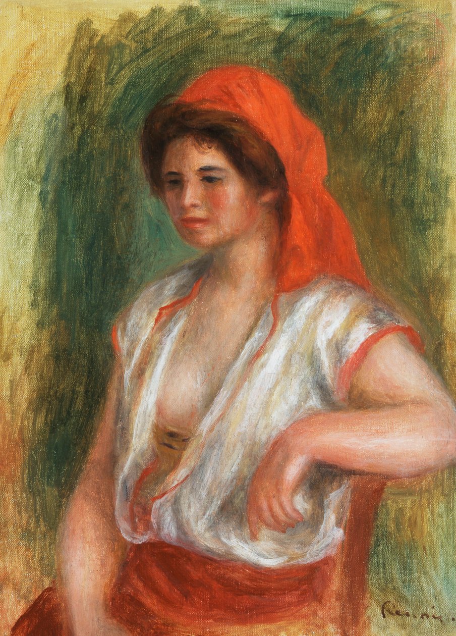 Piękny Sycylijczyk, autorstwa Pierre Auguste Renoir