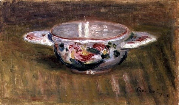 Puchar (olej na płótnie) autorstwa Pierre Auguste Renoir