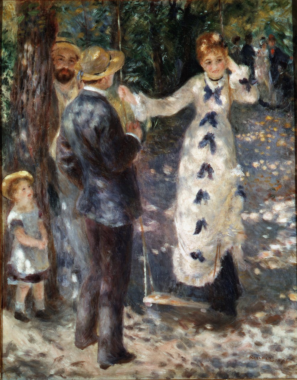 Huśtawka autorstwa Pierre Auguste Renoir