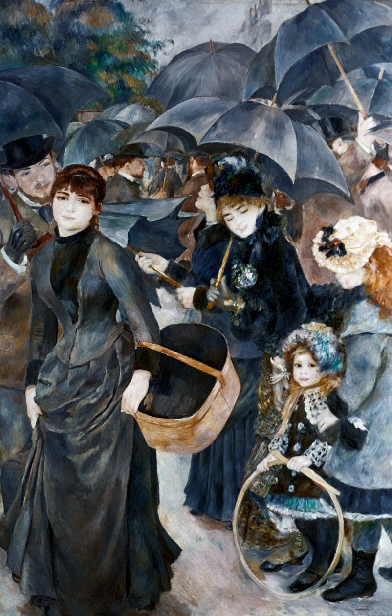 Parasole, 1881-1886 autorstwa Pierre Auguste Renoir