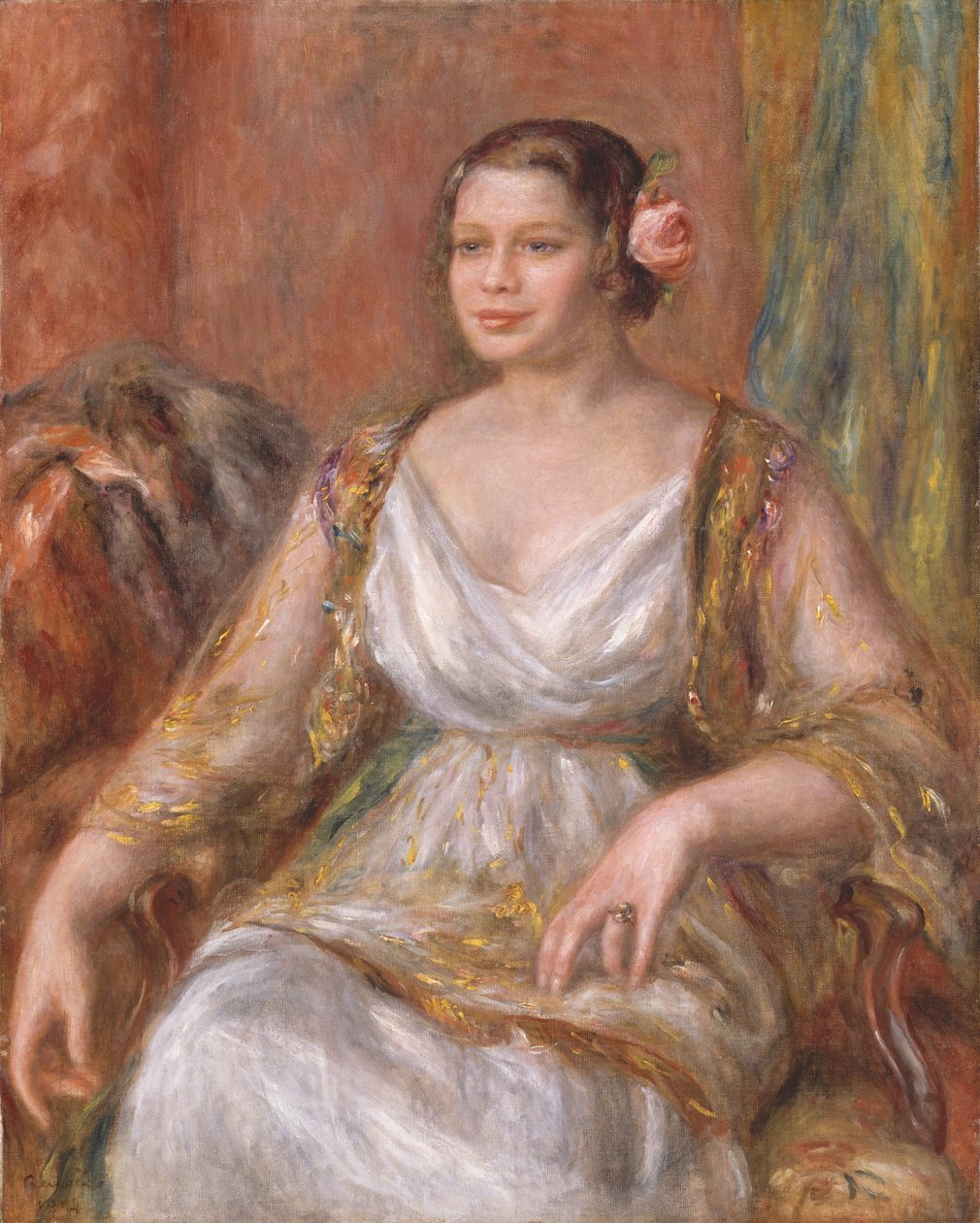 Tilla Durieux Ottilie Godeffroy, 1880-1971, 1914. autorstwa Pierre Auguste Renoir