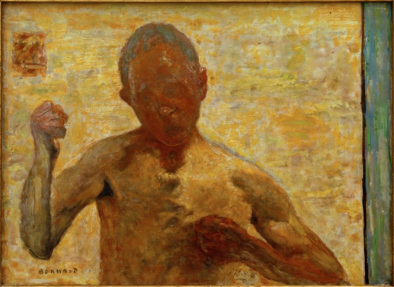 Autoportret (Bokser) autorstwa Pierre Bonnard