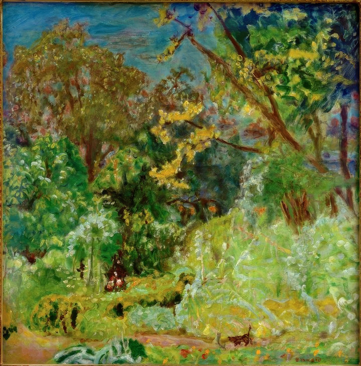 Oparzenie słoneczne autorstwa Pierre Bonnard