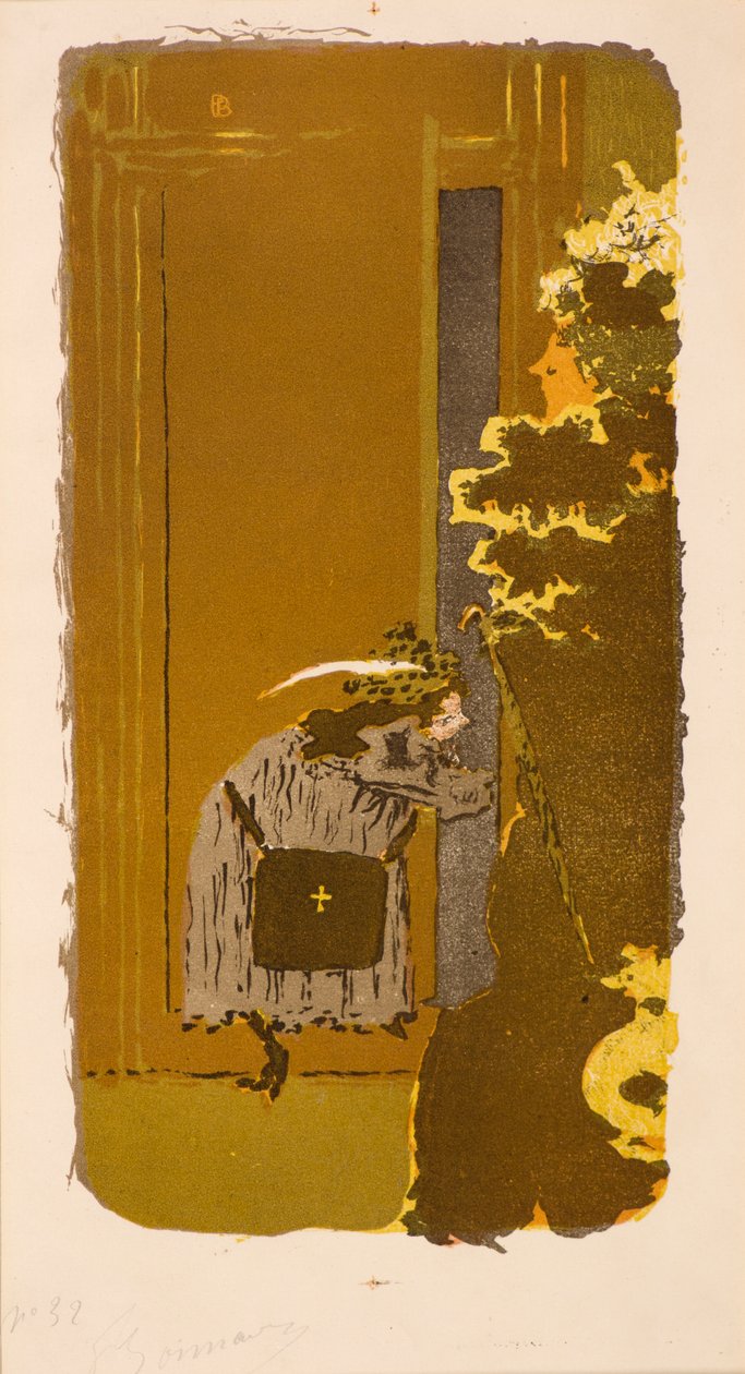 Na ulicy, XX wiek (litografia) autorstwa Pierre Bonnard