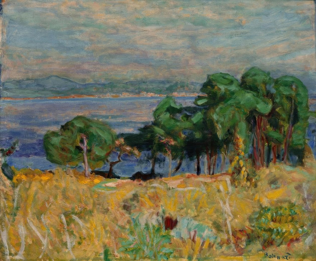 Zatoka Saint-Tropez autorstwa Pierre Bonnard