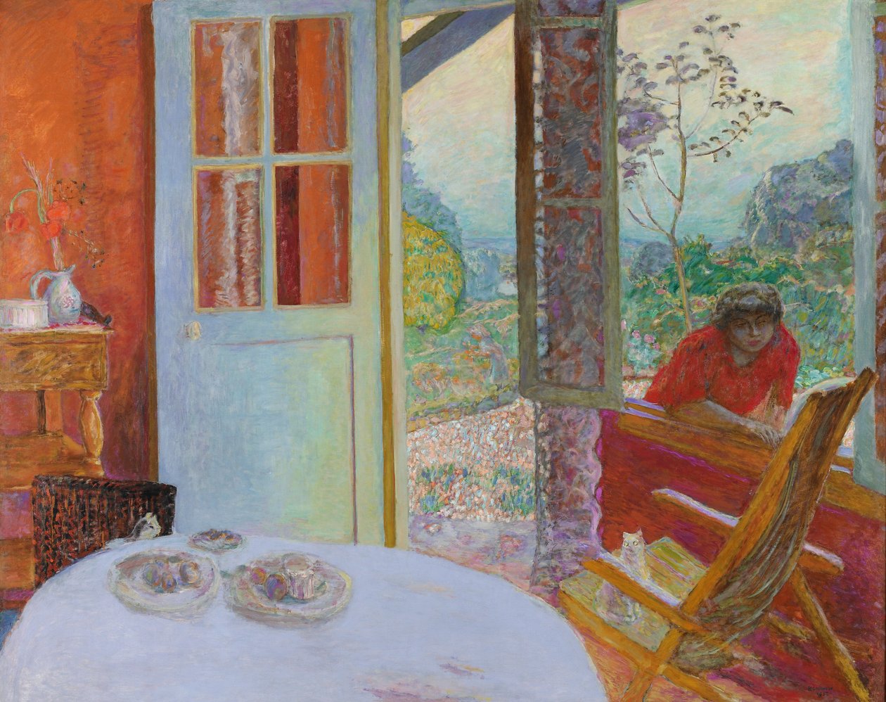 Jadalnia na wsi autorstwa Pierre Bonnard