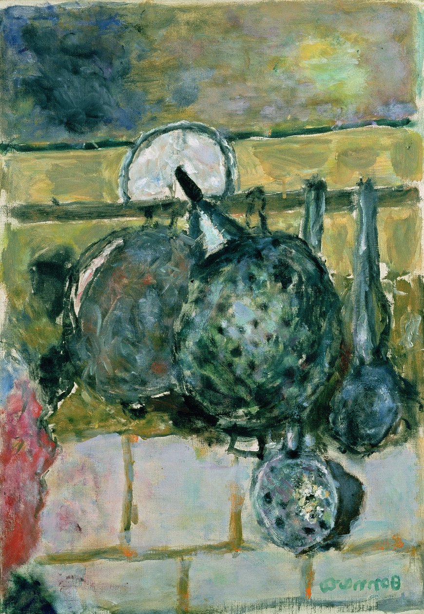 Przybory kuchenne, 1946 autorstwa Pierre Bonnard