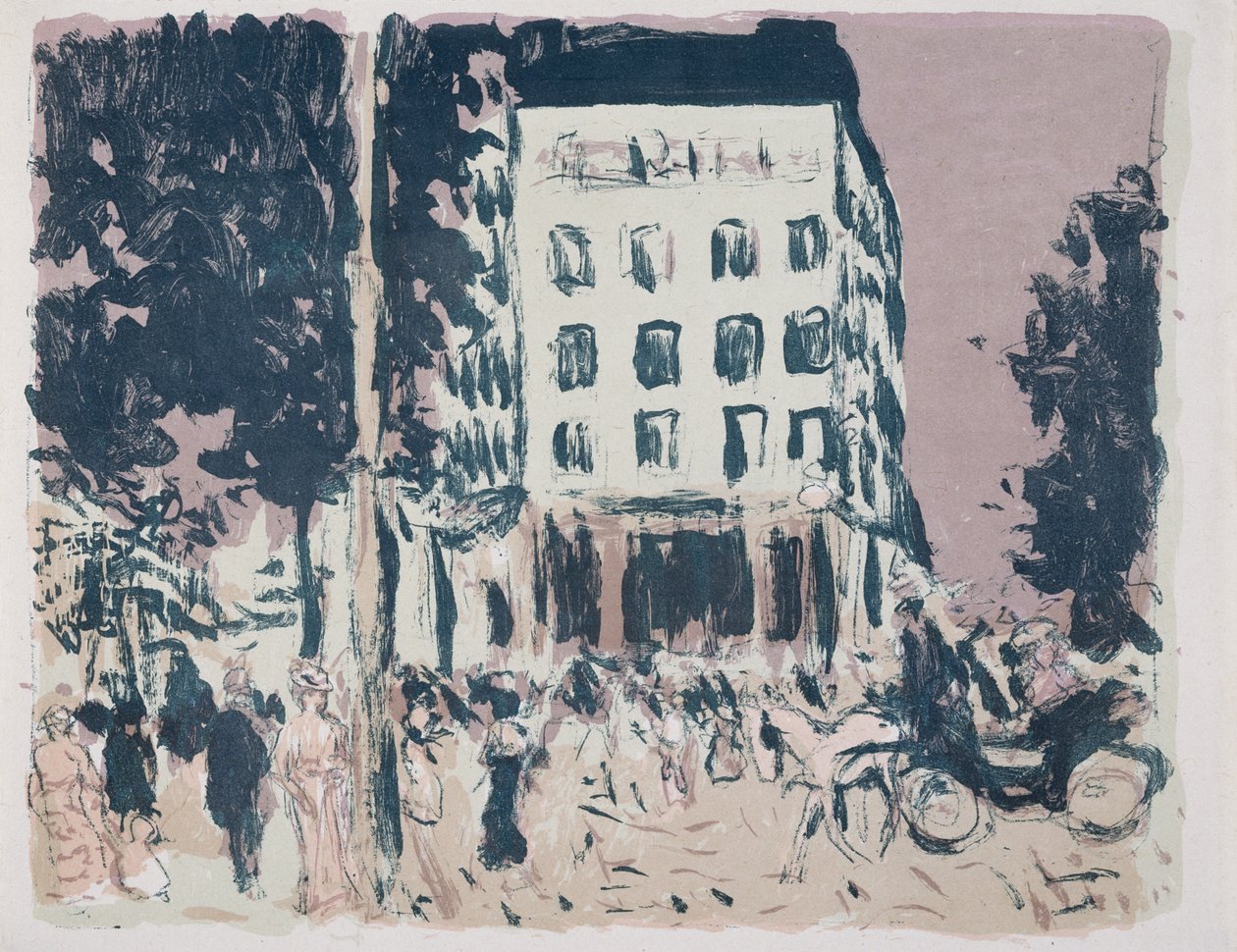 Bulwar autorstwa Pierre Bonnard