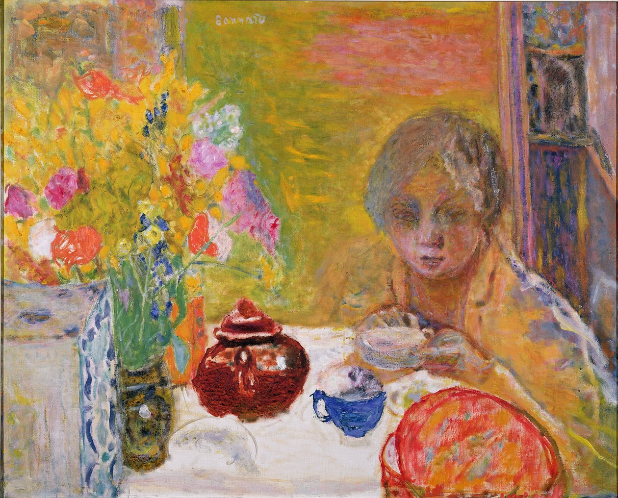 Obiad, 1932 autorstwa Pierre Bonnard