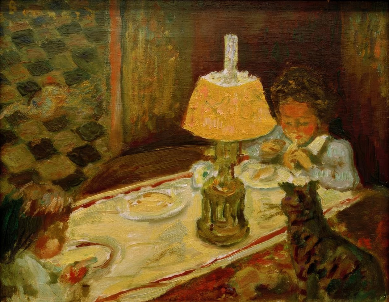 Obiad dla dzieci autorstwa Pierre Bonnard