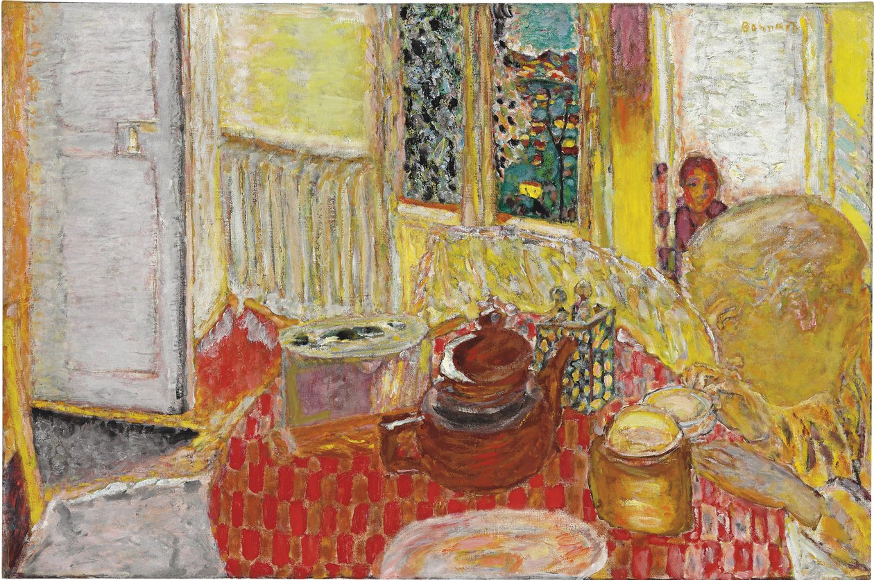 Śniadanie, 1936 autorstwa Pierre Bonnard