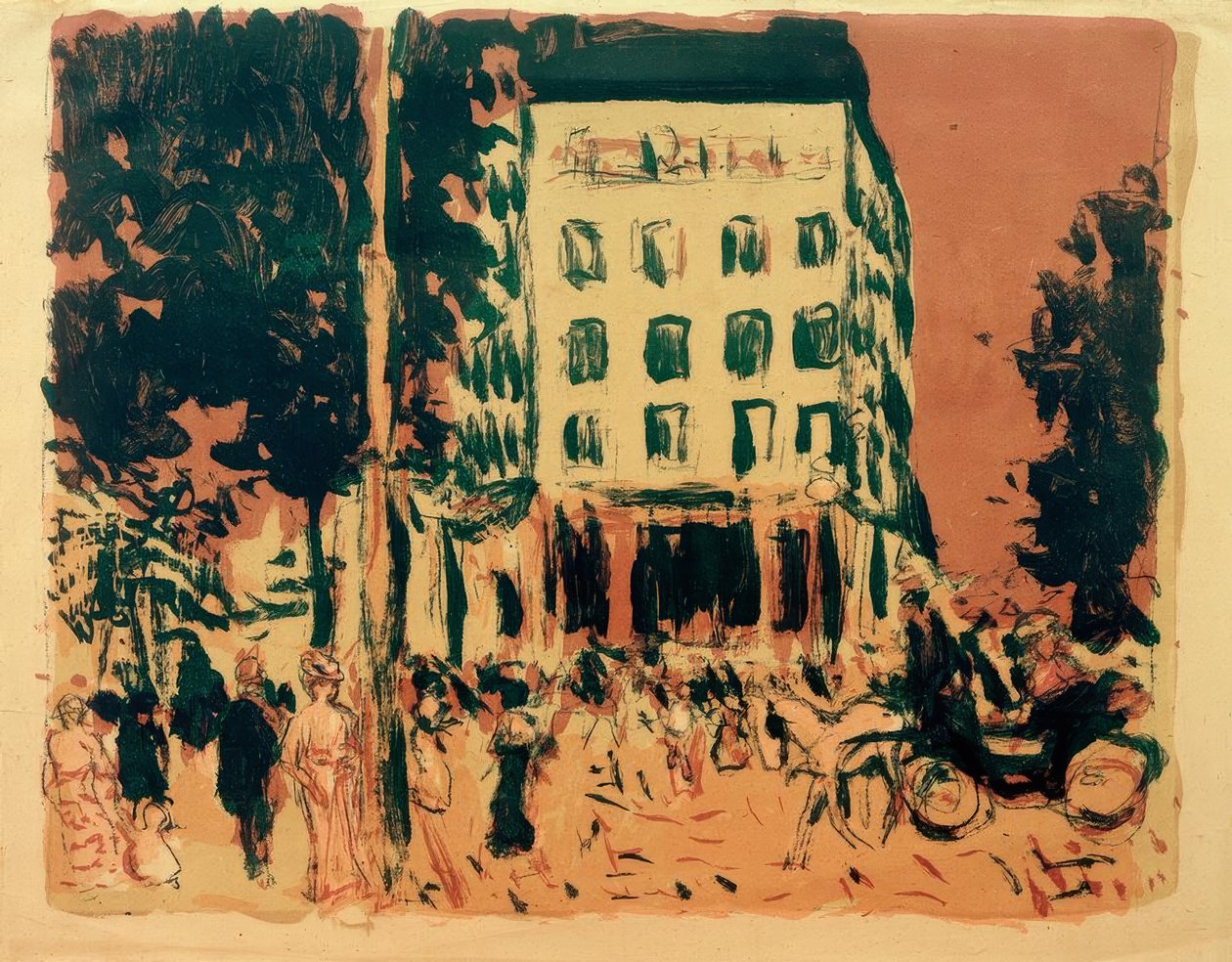 Bulwary autorstwa Pierre Bonnard