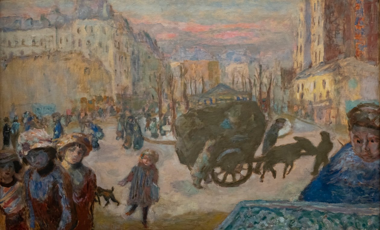 Poranek w Paryżu autorstwa Pierre Bonnard