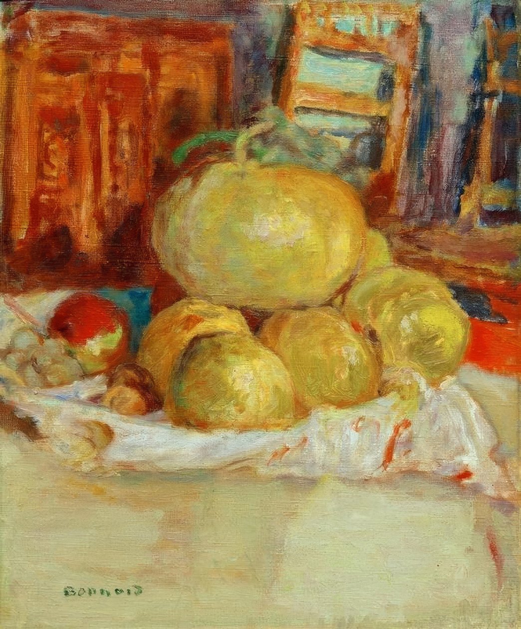 Martwa natura z owocami autorstwa Pierre Bonnard