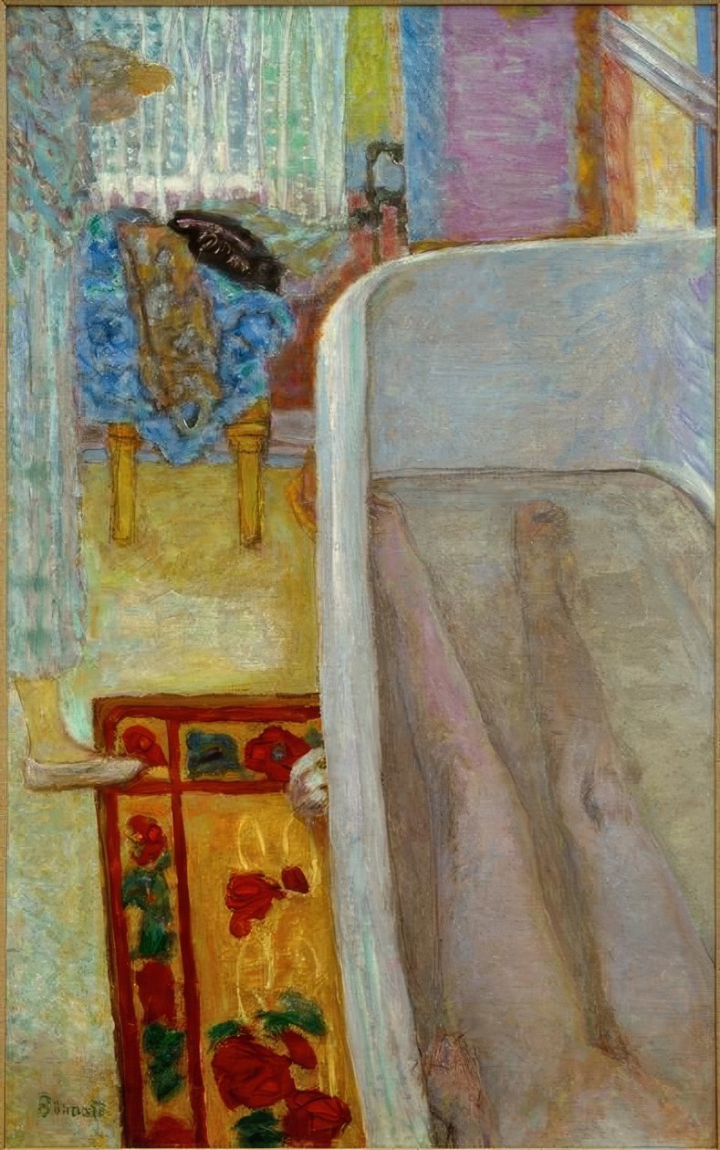 Nago w wannie autorstwa Pierre Bonnard