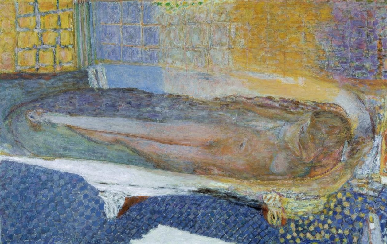 Nago w wannie autorstwa Pierre Bonnard