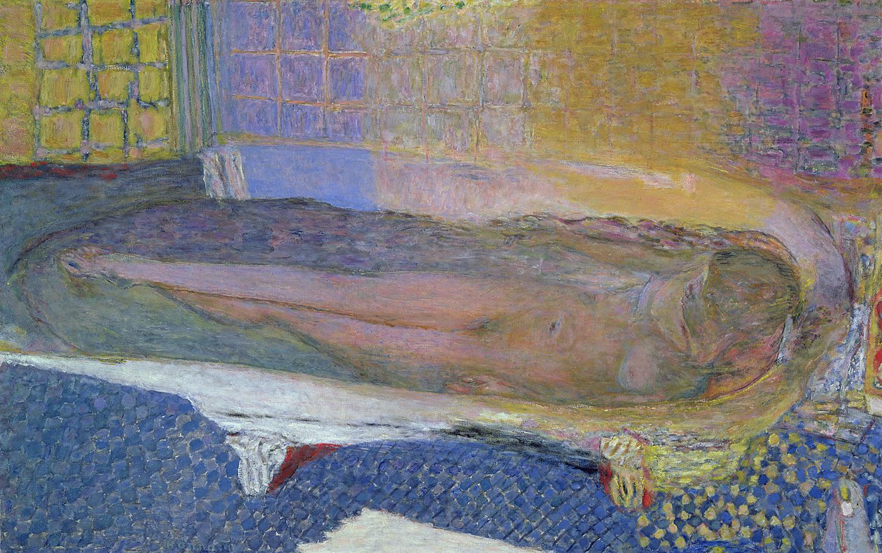 Akt w wannie, 1936 autorstwa Pierre Bonnard