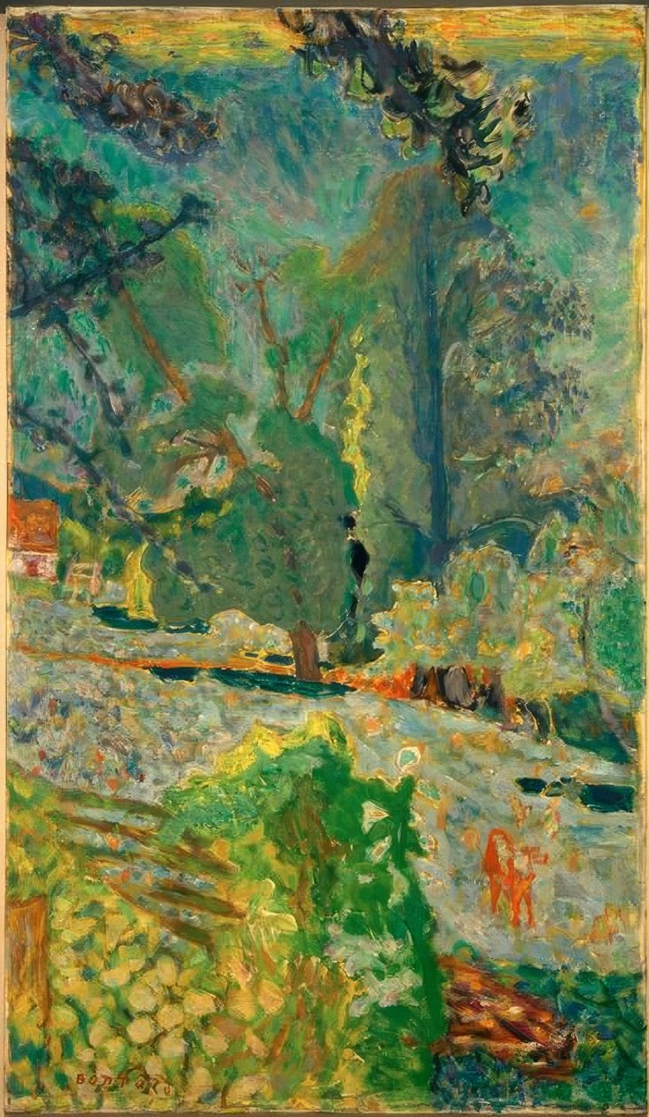 Normandzki krajobraz autorstwa Pierre Bonnard