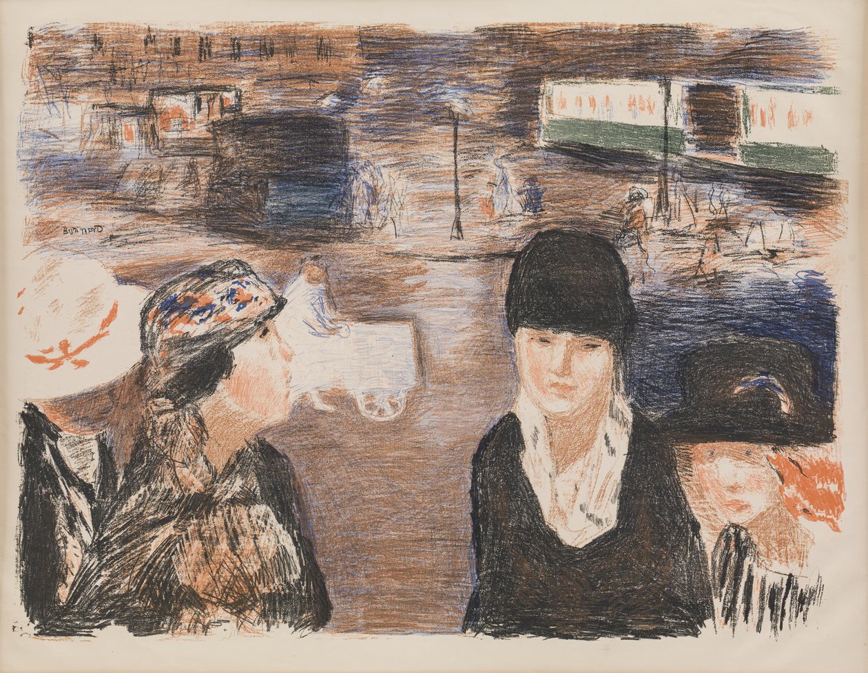 Miejsce Clichy autorstwa Pierre Bonnard