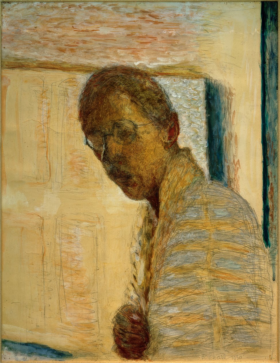 Portret artysty (Autoportret) autorstwa Pierre Bonnard