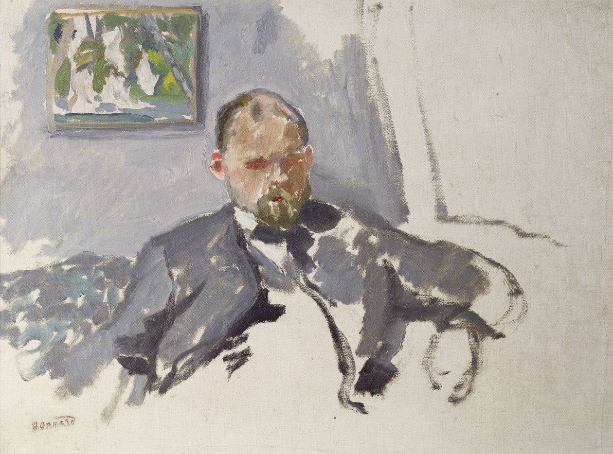 Portret Ambroise Vollarda, ok. 1904 autorstwa Pierre Bonnard