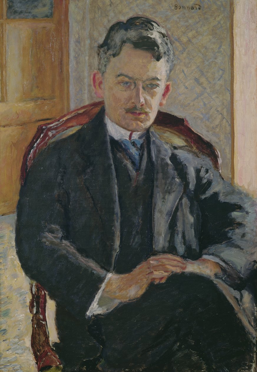 Portret Georgesa Bessona, 1909 autorstwa Pierre Bonnard