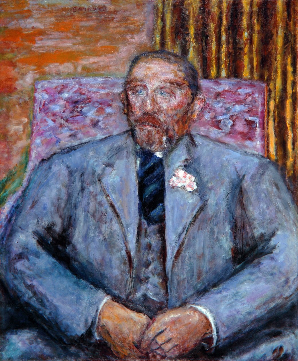 Portret Monsieur Monteux autorstwa Pierre Bonnard