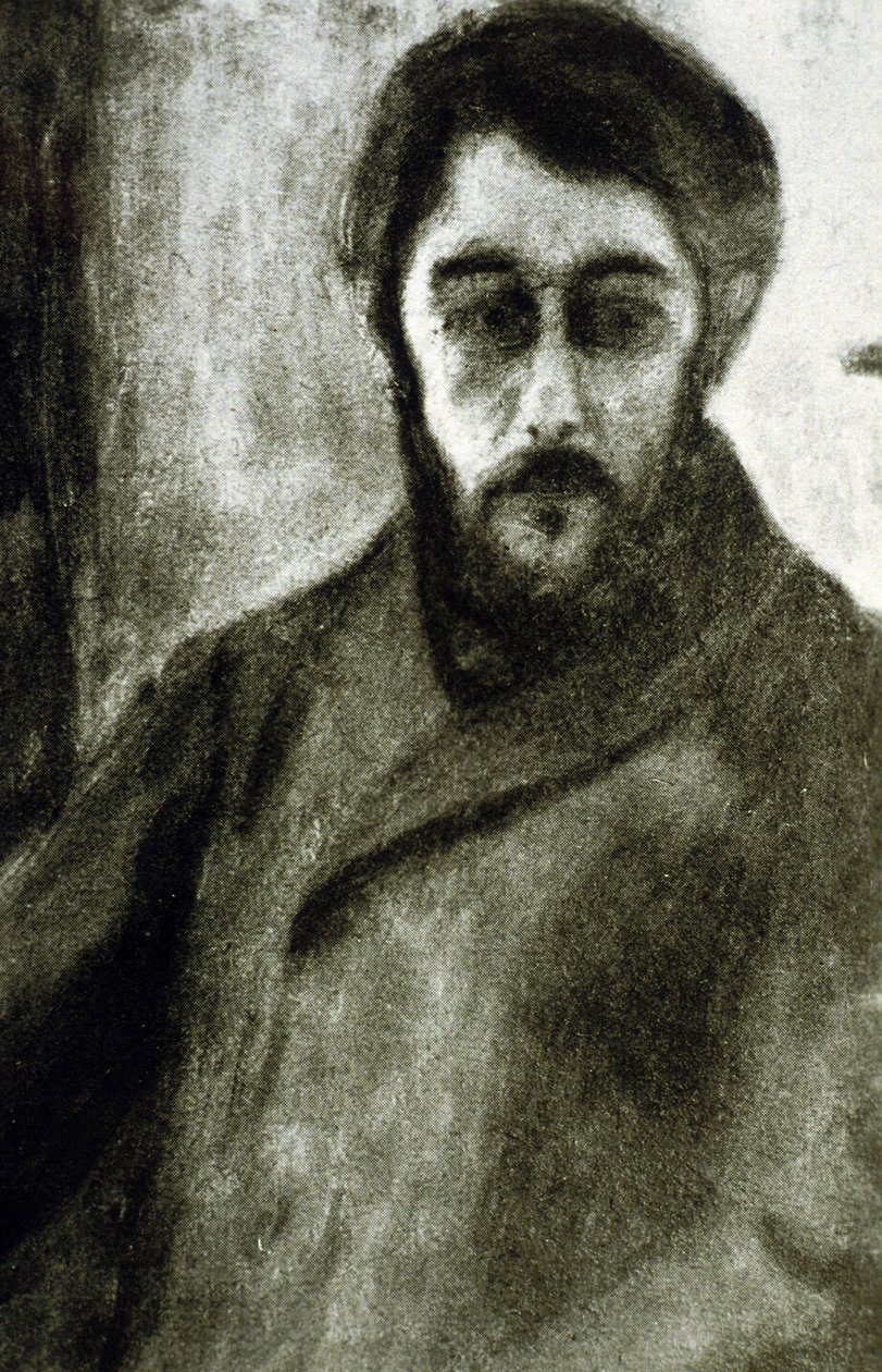 Autoportret (lito) autorstwa Pierre Bonnard