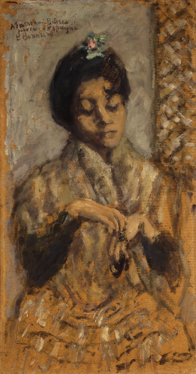 hiszpańska tancerka; hiszpańska tancerka autorstwa Pierre Bonnard