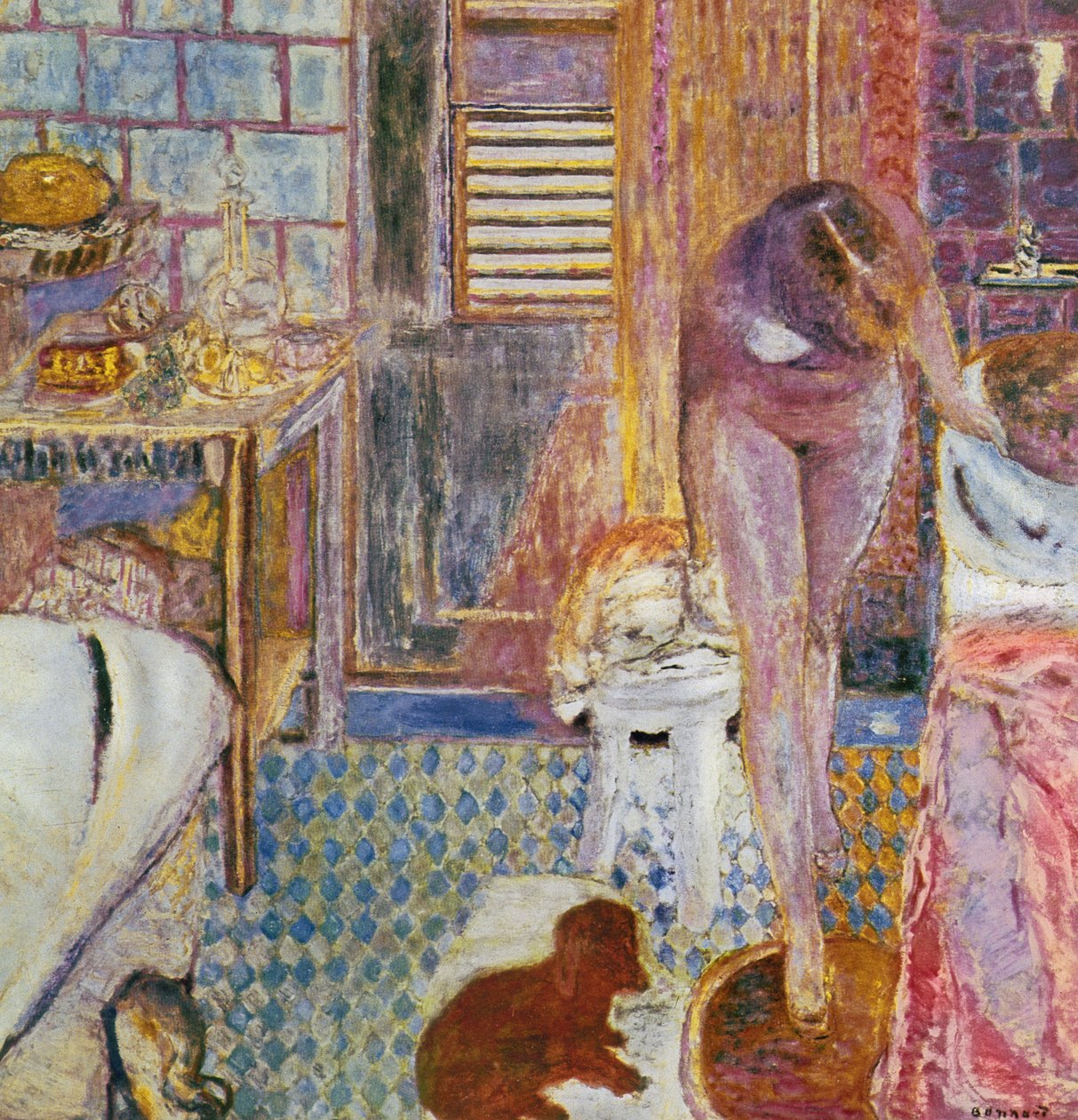 Łazienka, 1932 autorstwa Pierre Bonnard