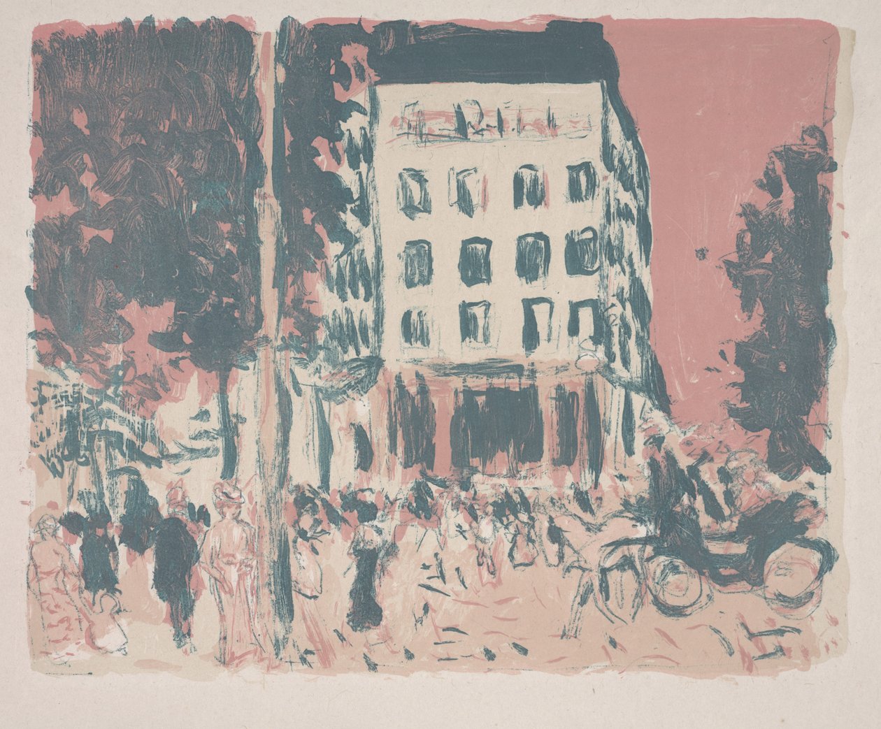 Bulwary autorstwa Pierre Bonnard