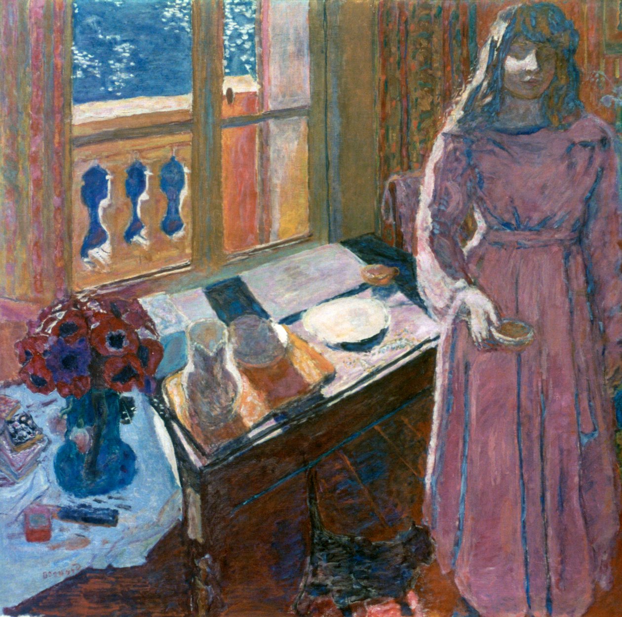 Miska mleka, ok. 1919 autorstwa Pierre Bonnard