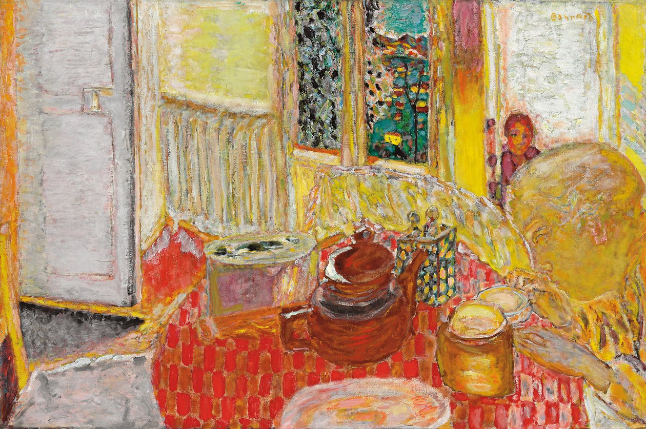 Śniadanie; Śniadanie autorstwa Pierre Bonnard