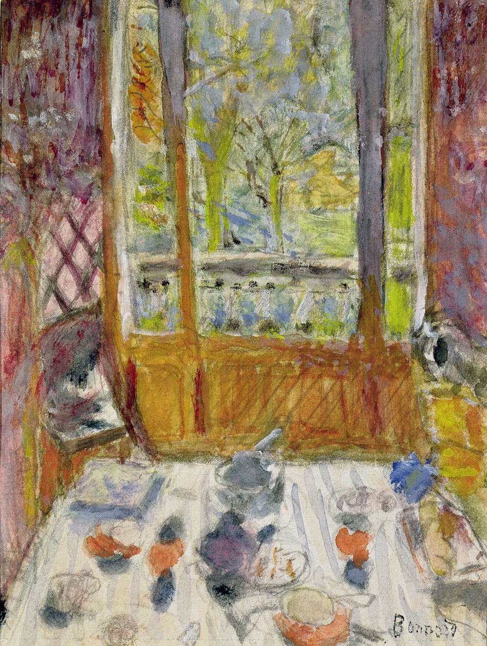 Sala śniadaniowa, ok. 1930 autorstwa Pierre Bonnard