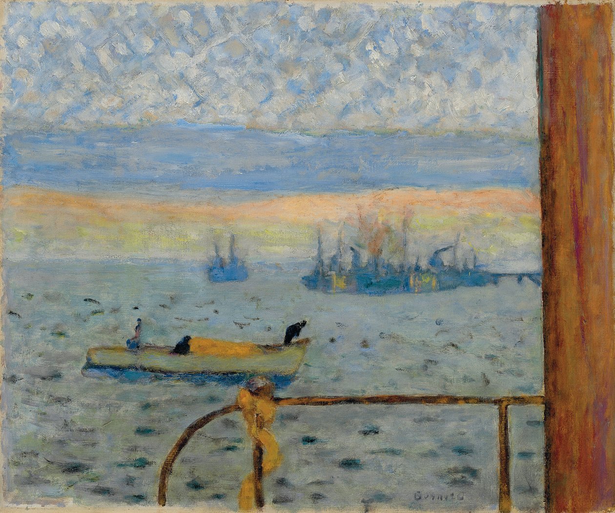 Port; La Rade autorstwa Pierre Bonnard