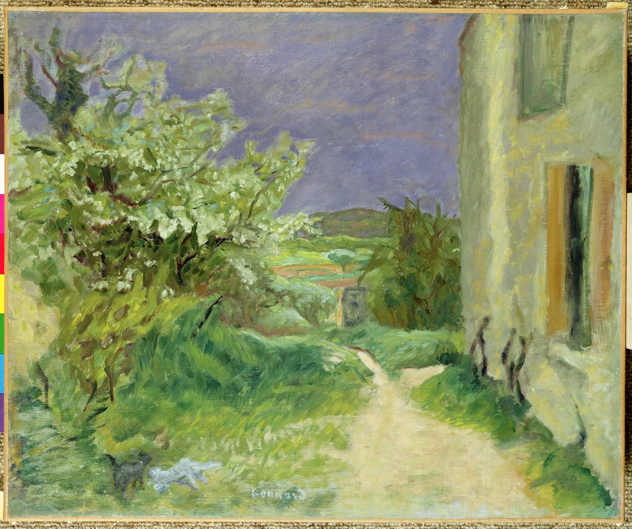 Dom w Vernouillet autorstwa Pierre Bonnard