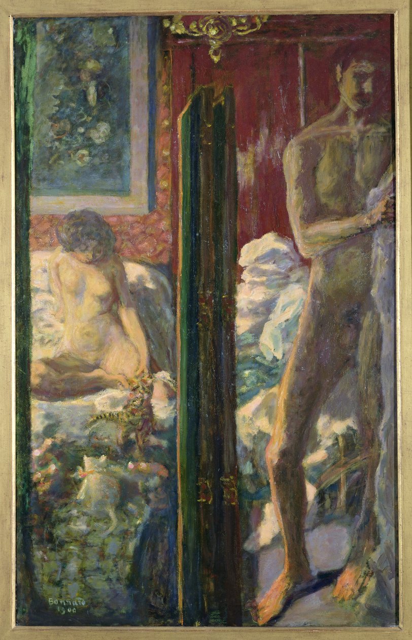 Mężczyzna i kobieta, 1900 autorstwa Pierre Bonnard