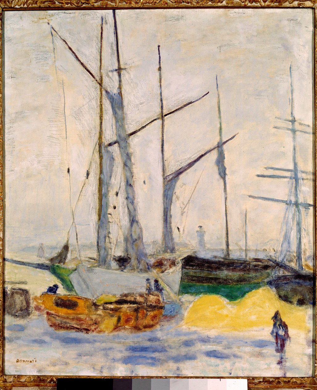 Port w Cannes autorstwa Pierre Bonnard